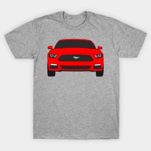 Ford Mustang Front End Race Red T-Shirt